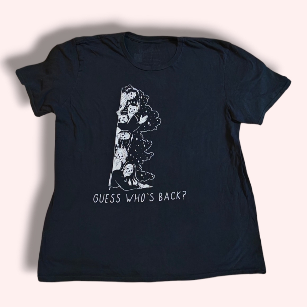 Threadless Black Graphic Tee - Guess Who's Back?